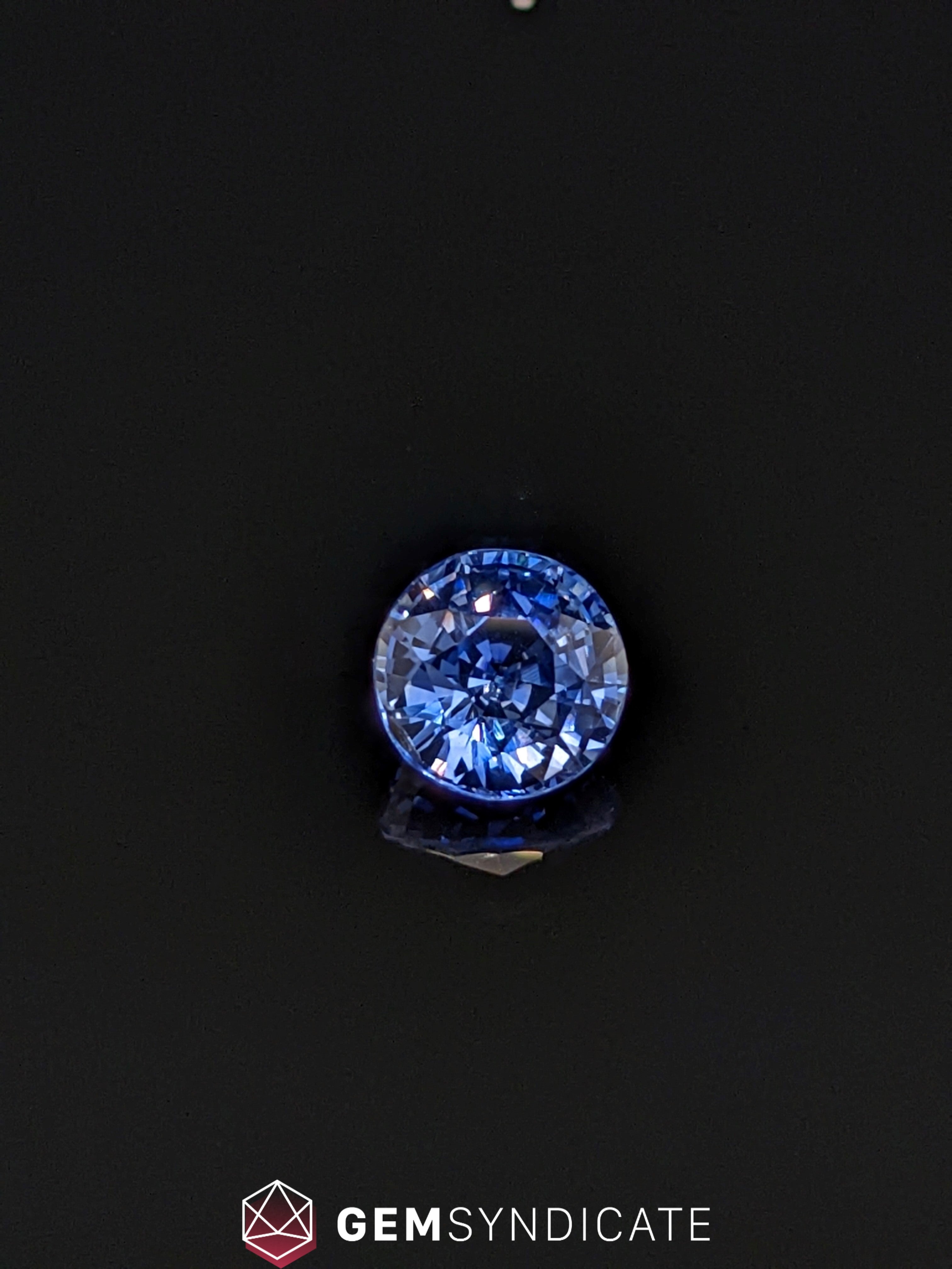 Impressive Round Blue Sapphire 2.64ct