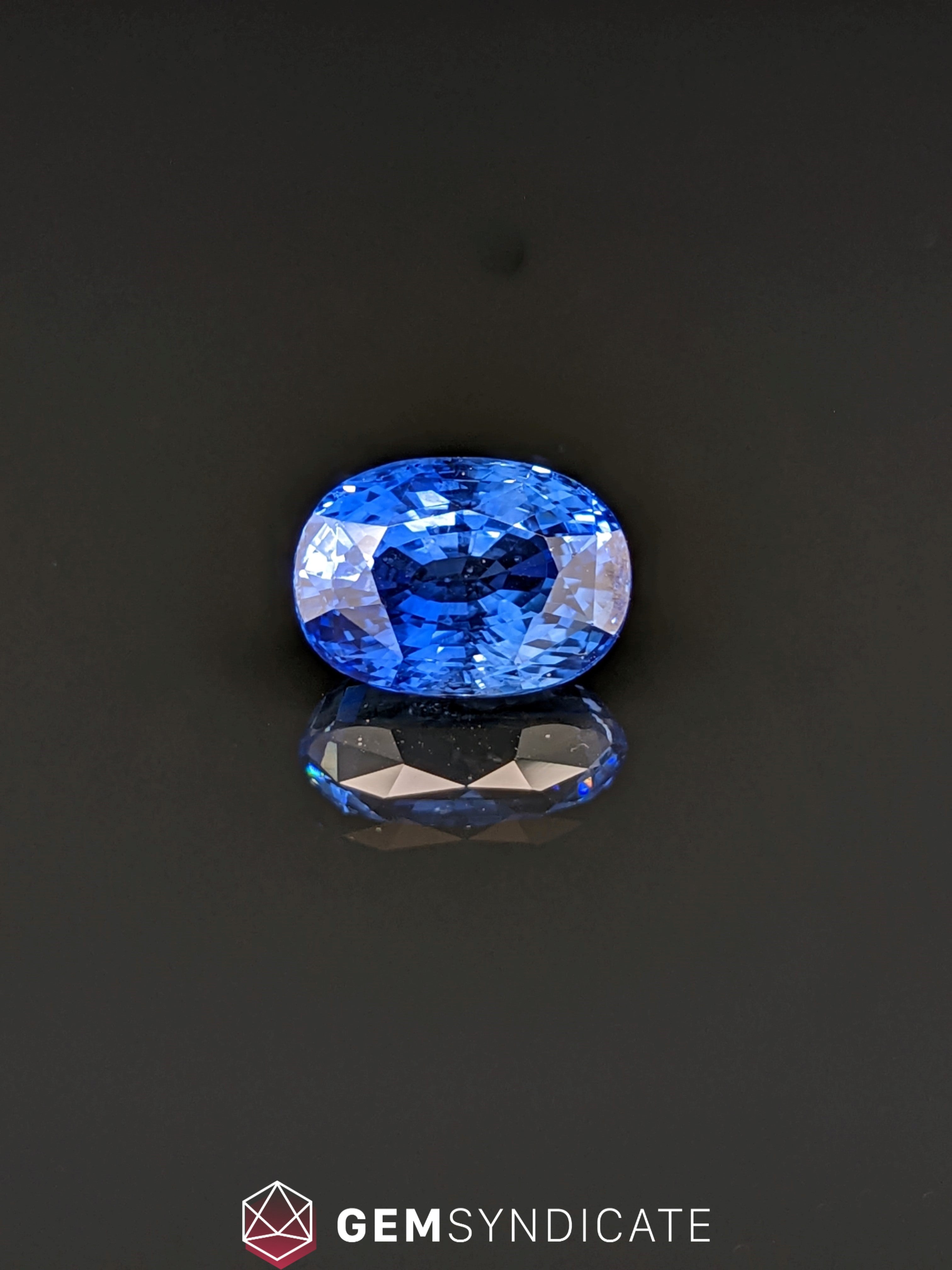 Captivating Oval Blue Sapphire 3.30ct
