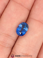 Load image into Gallery viewer, Captivating Oval Blue Sapphire 3.30ct
