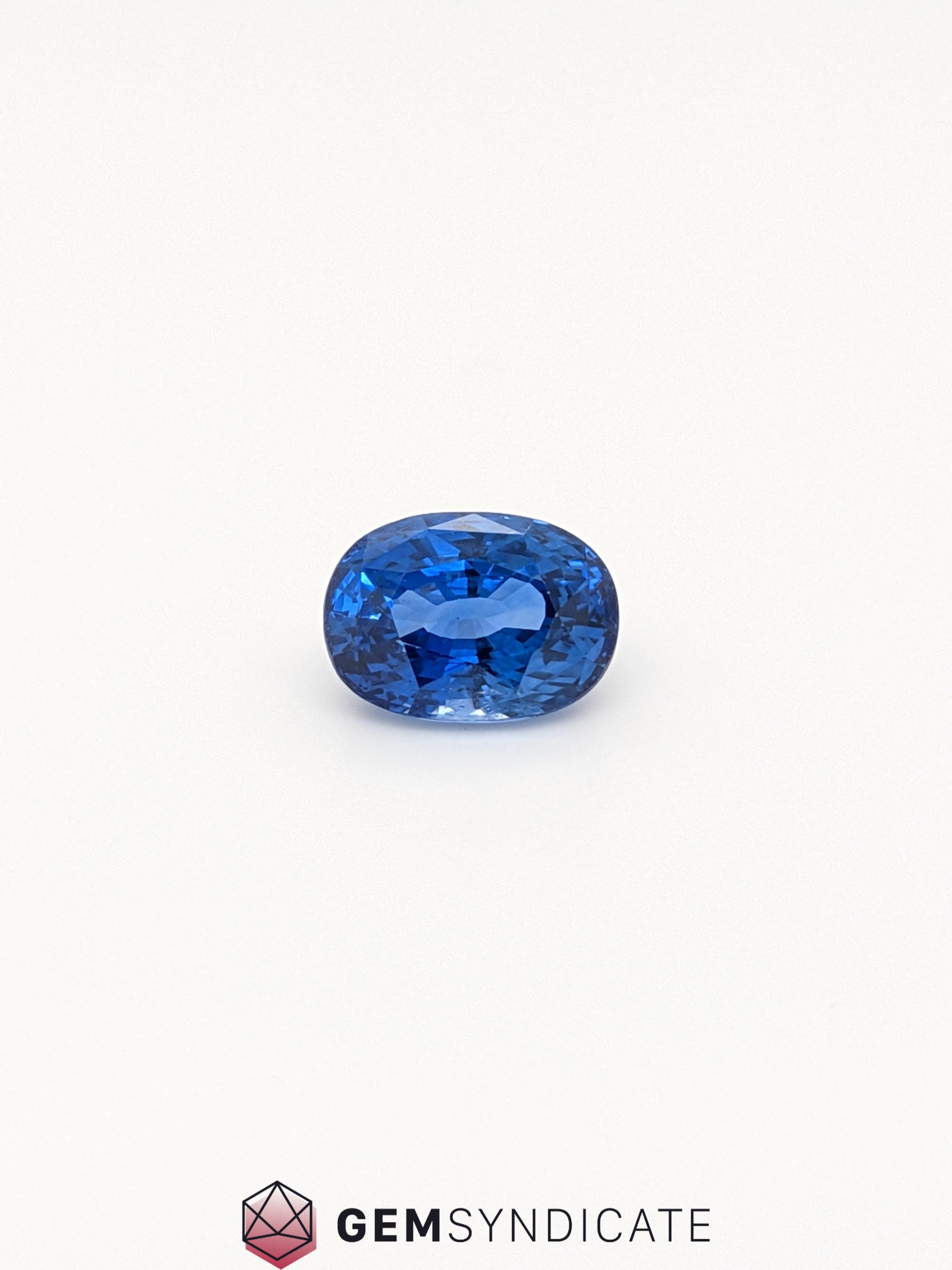 Captivating Oval Blue Sapphire 3.30ct