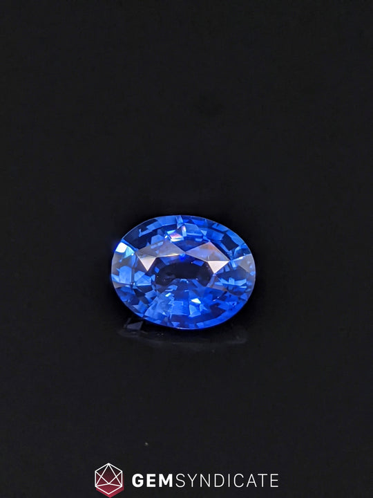 Commanding Oval Blue Sapphire 3.06ct