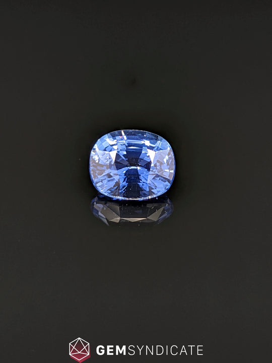 Stunning Cushion Blue Sapphire 3.37ct