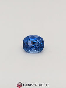 Stunning Cushion Blue Sapphire 3.37ct