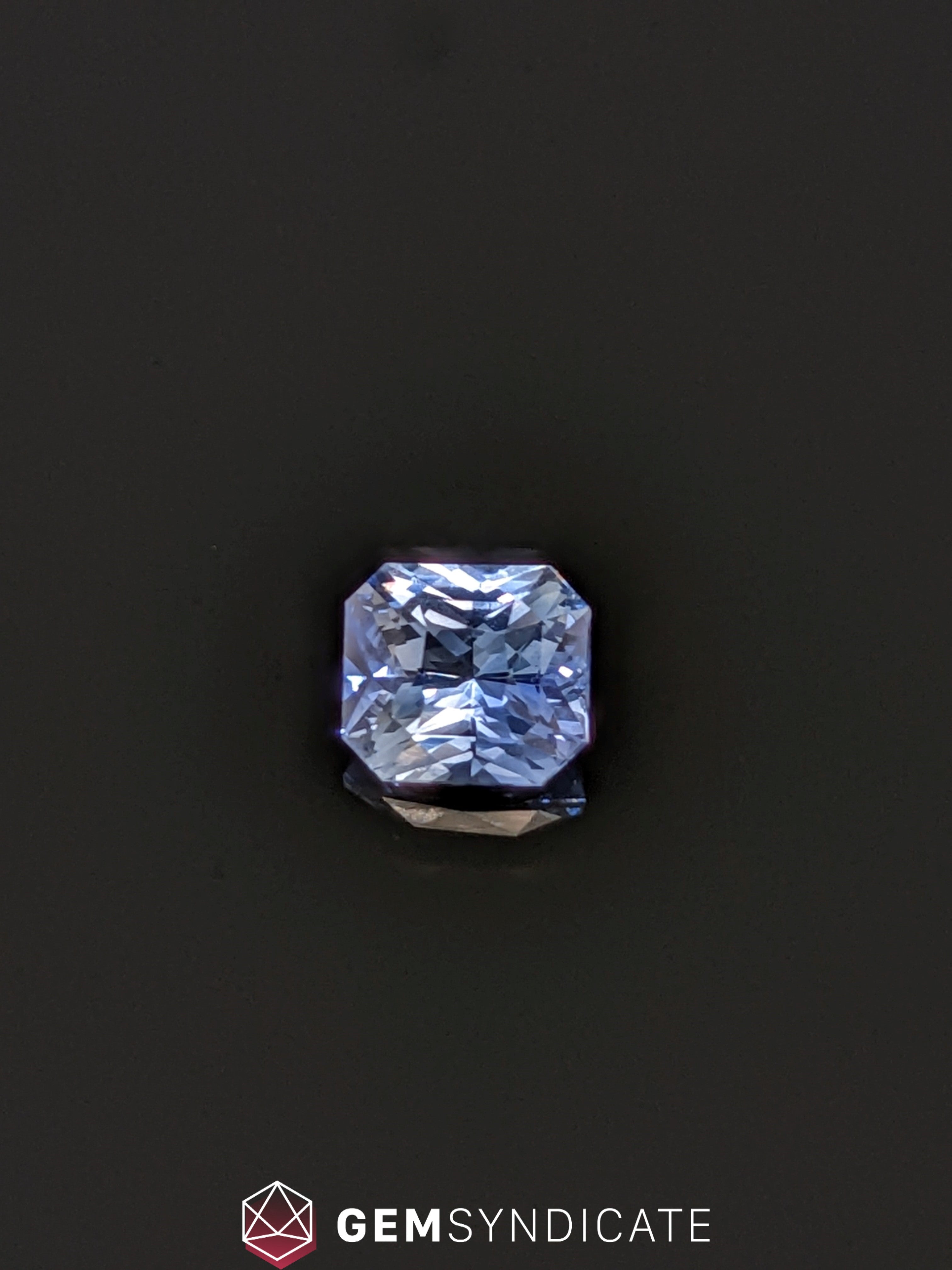 Unique Radiant Blue Sapphire 1.54ct