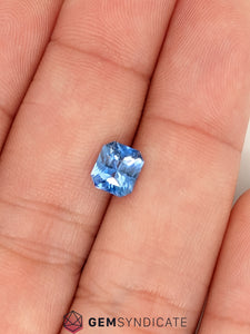 Unique Radiant Blue Sapphire 1.54ct