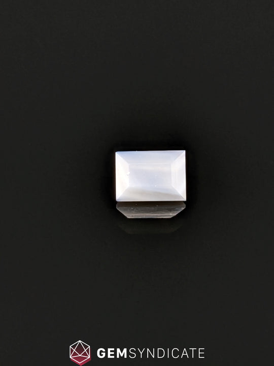 Rare Rectangle Blue Sapphire 1.24ct