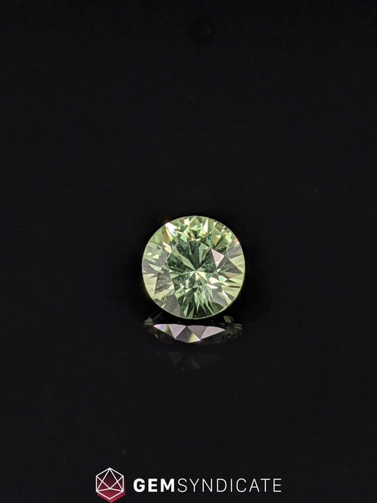 Enchanting Round Green Sapphire 0.98ct