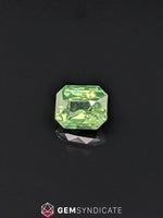 Load image into Gallery viewer, Sparkling Emerald Cut Green Sapphire 1.53ct
