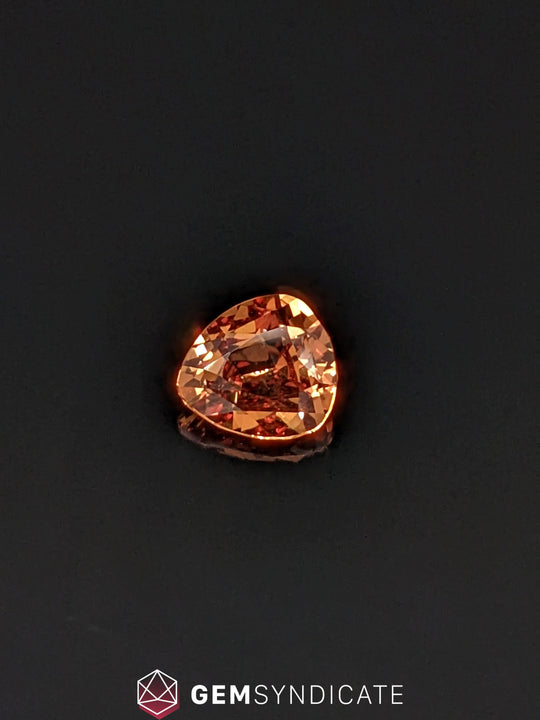 Ravishing Pear Shape Orange Sapphire 2.07ct