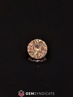 Load image into Gallery viewer, Wonderful Round Peach Sapphire 0.67ct
