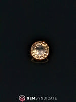 Load image into Gallery viewer, Flirty Round Peach Sapphire 0.94ct
