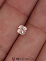 Load image into Gallery viewer, Exquisite Cushion Peach Sapphire 0.65ct
