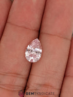 Load image into Gallery viewer, Heavenly Pear Shape Peach Sapphire 3.15ct
