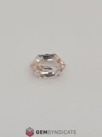 Load image into Gallery viewer, Unique Elongated Hexagon Peach Sapphire 1.34ct
