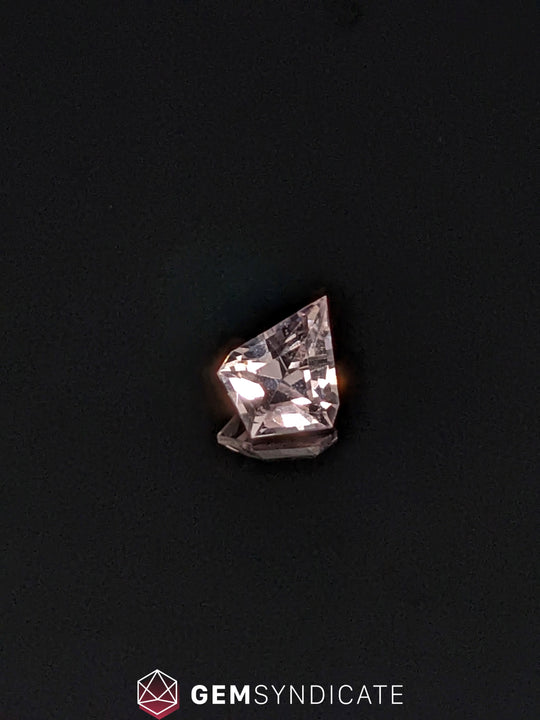 Intriguing Kite Shape Peach Sapphire 0.94ct
