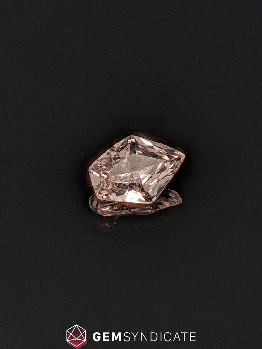 Sublime Fancy Shape Peach Sapphire 1.55ct