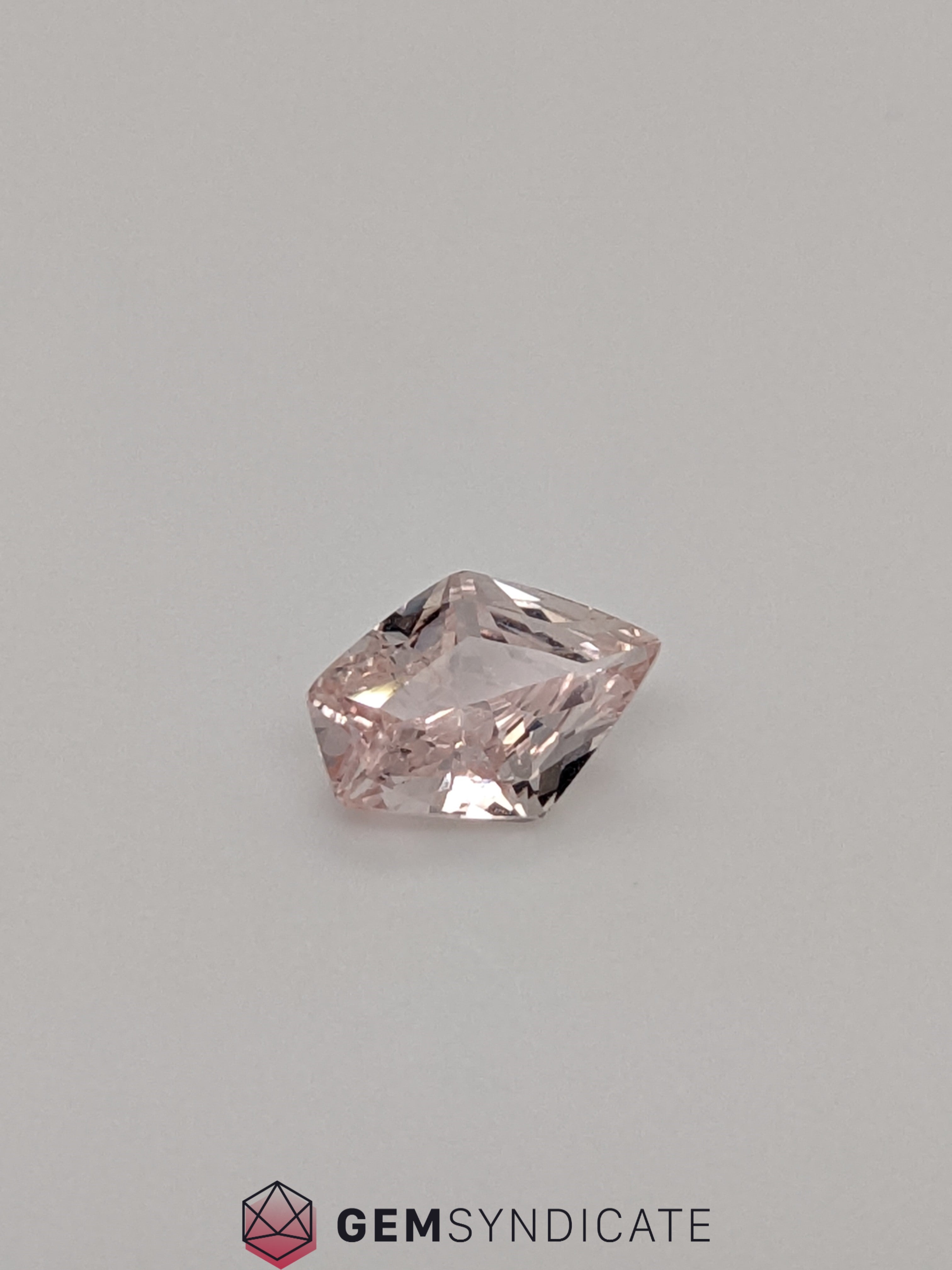 Sublime Fancy Shape Peach Sapphire 1.55ct