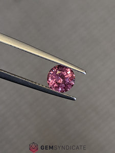 Beautiful Round Pink Sapphire 1.28ct