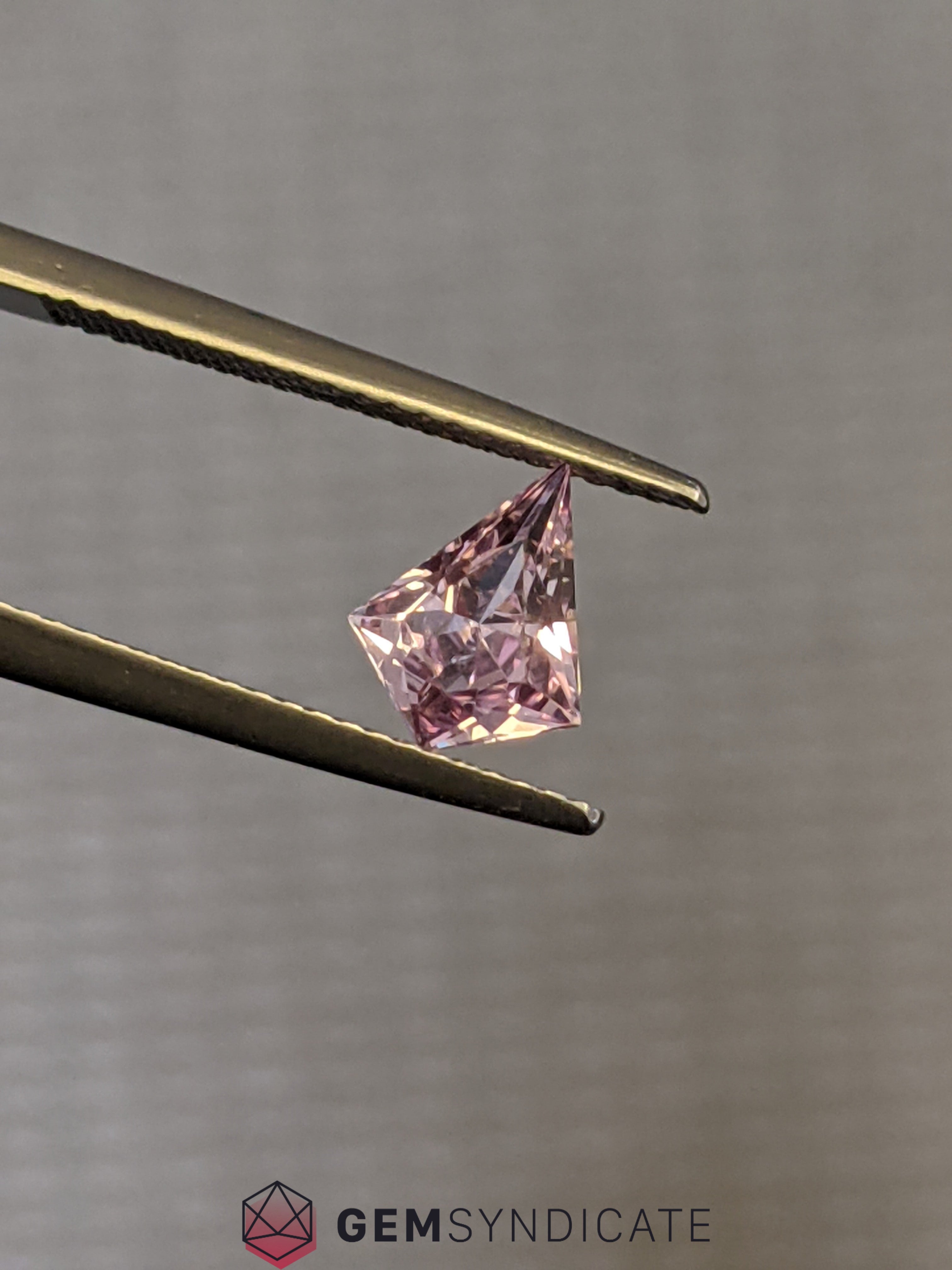 Excellent Kite Shape Pink Sapphire 1.12ct