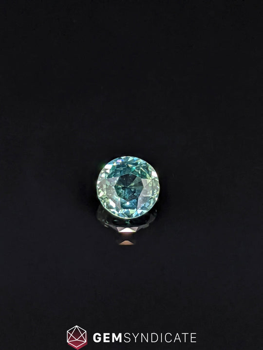 Sweet Round Teal Sapphire 1.61ct