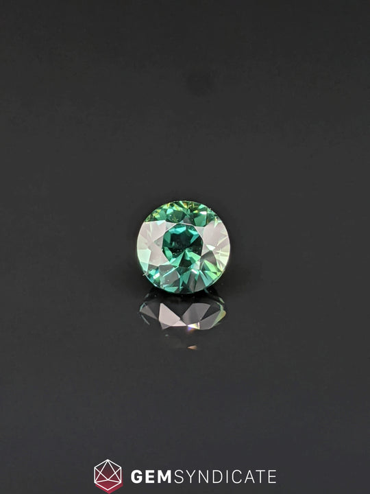 Stellar Round Teal Sapphire 1.67ct