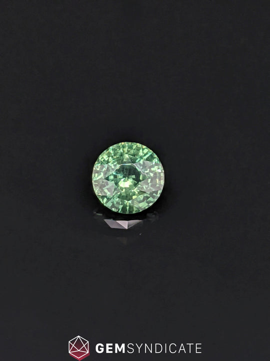 Superior Round Teal Sapphire 1.55ct
