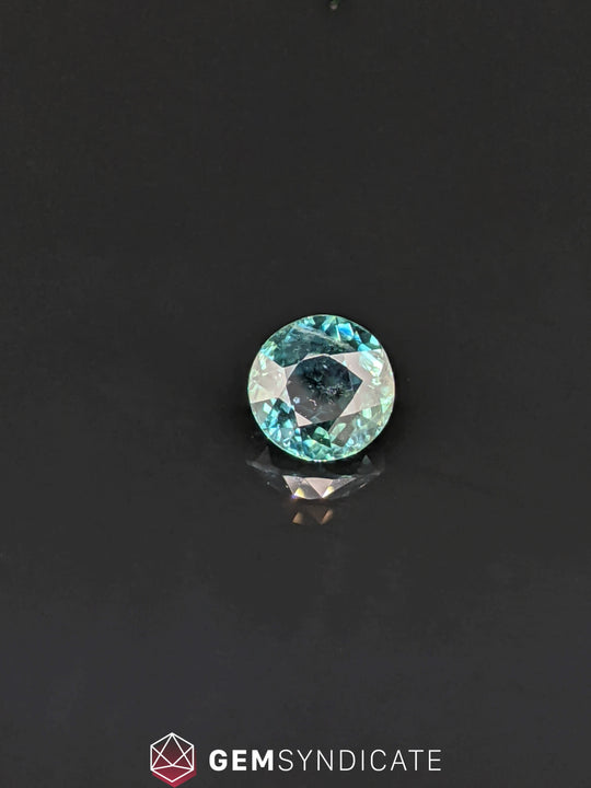 Smashing Round Teal Sapphire 2.60ct