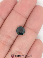 Load image into Gallery viewer, Smashing Round Teal Sapphire 2.60ct
