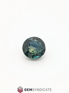Smashing Round Teal Sapphire 2.60ct