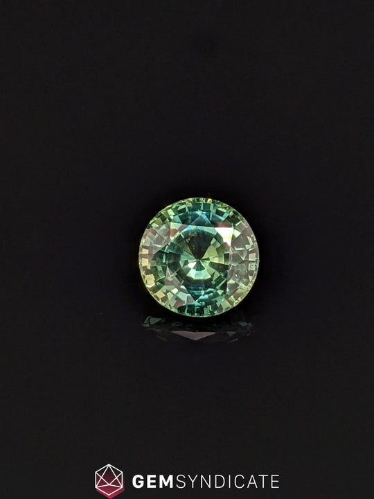 Mesmerizing Round Teal Sapphire 2.75ct
