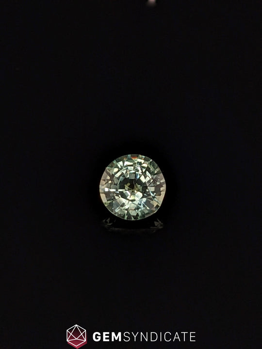Beautiful Round Teal Sapphire 0.97ct