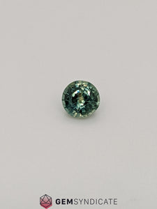 Beautiful Round Teal Sapphire 0.97ct