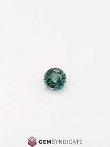 Flirty Round Teal Sapphire 0.67ct