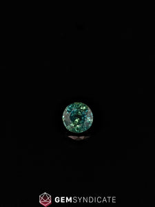 Charming Round Teal Sapphire 0.64ct