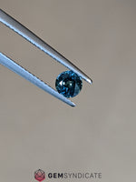 Load image into Gallery viewer, Charming Round Teal Sapphire 0.64ct

