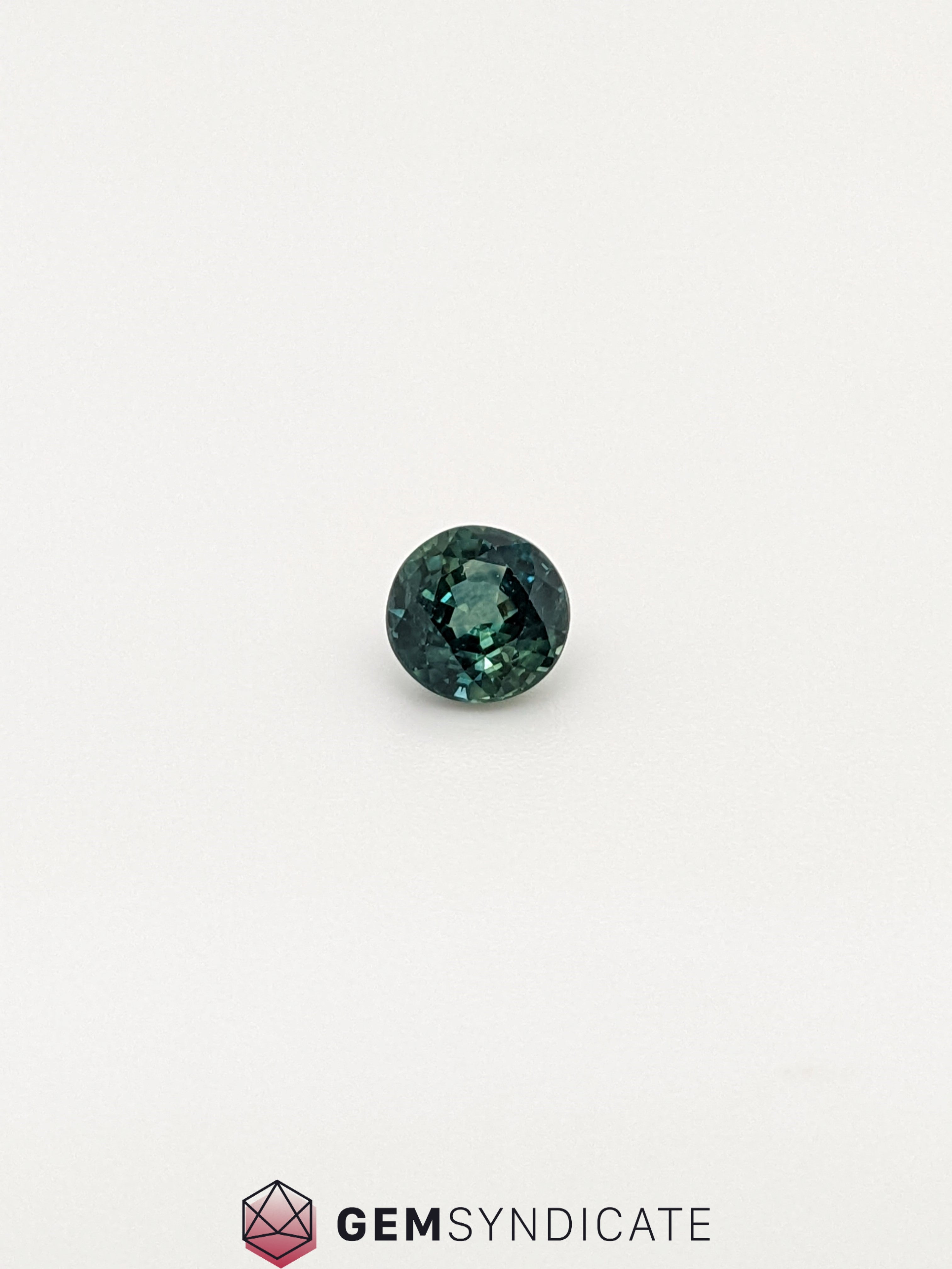 Charming Round Teal Sapphire 0.64ct