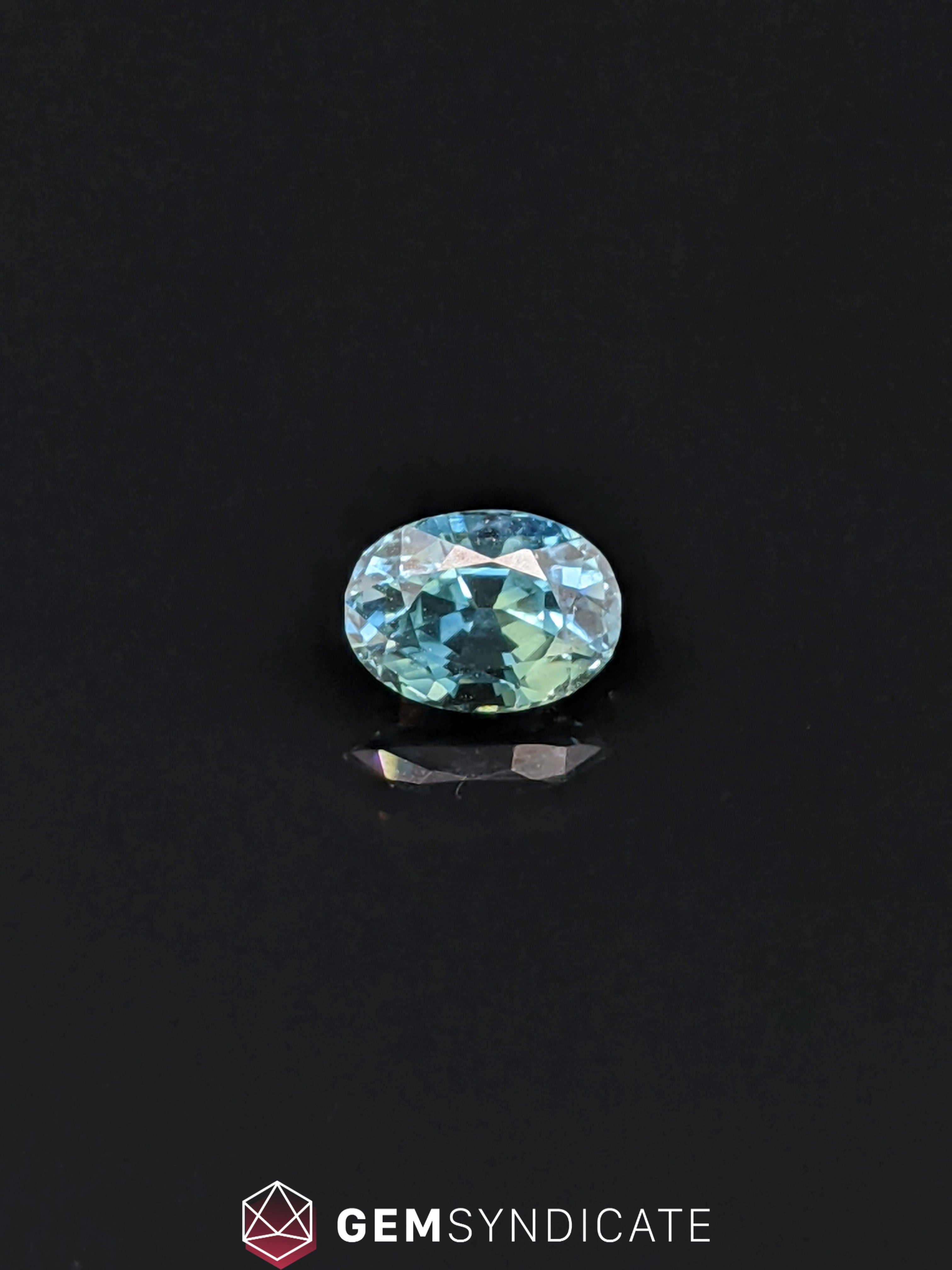 Admirable Oval Teal Sapphire 1.26ct