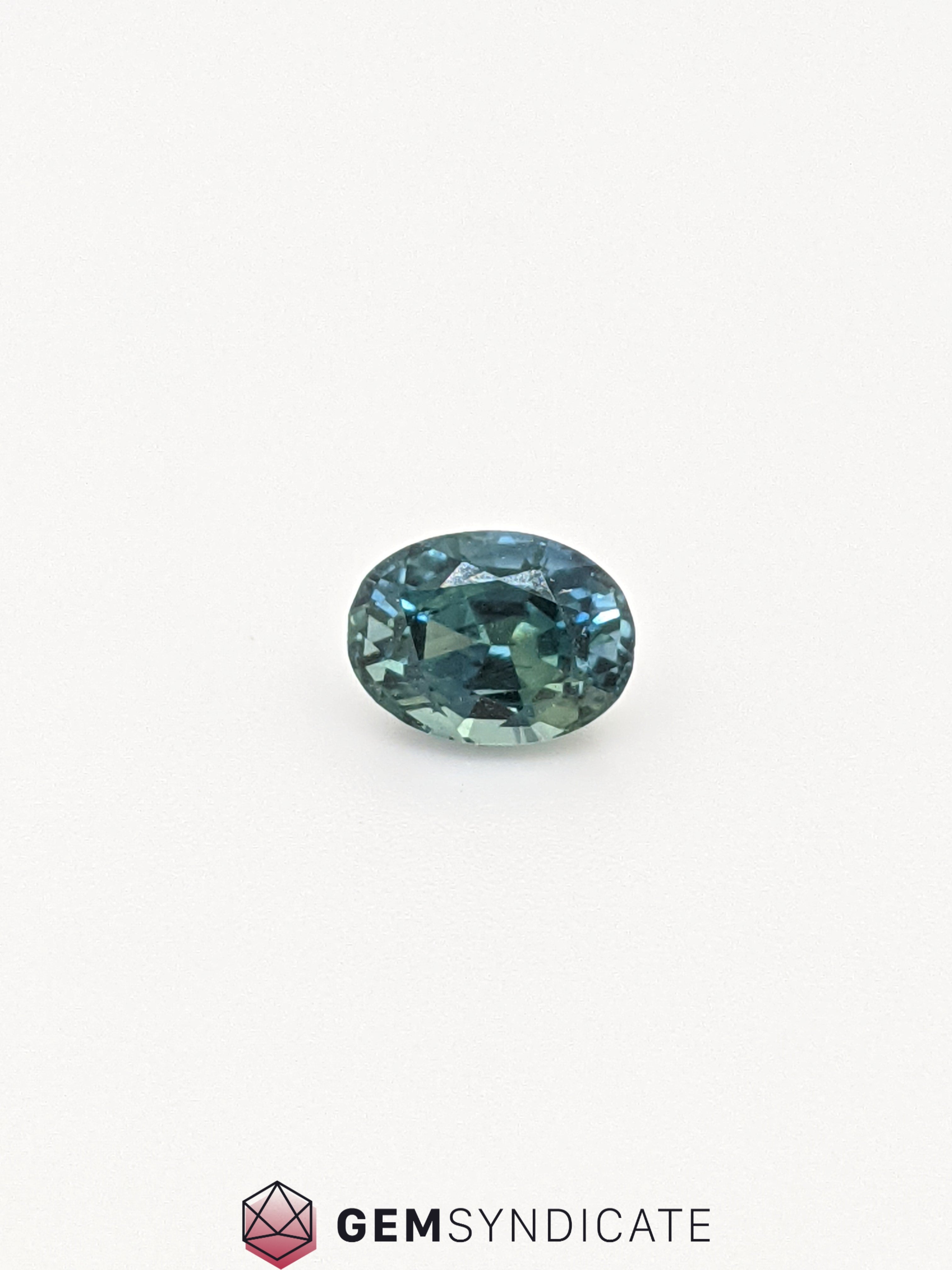 Admirable Oval Teal Sapphire 1.26ct