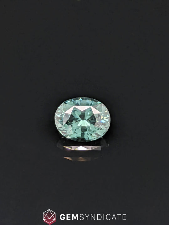 Outstanding Oval Teal Sapphire 1.51ct