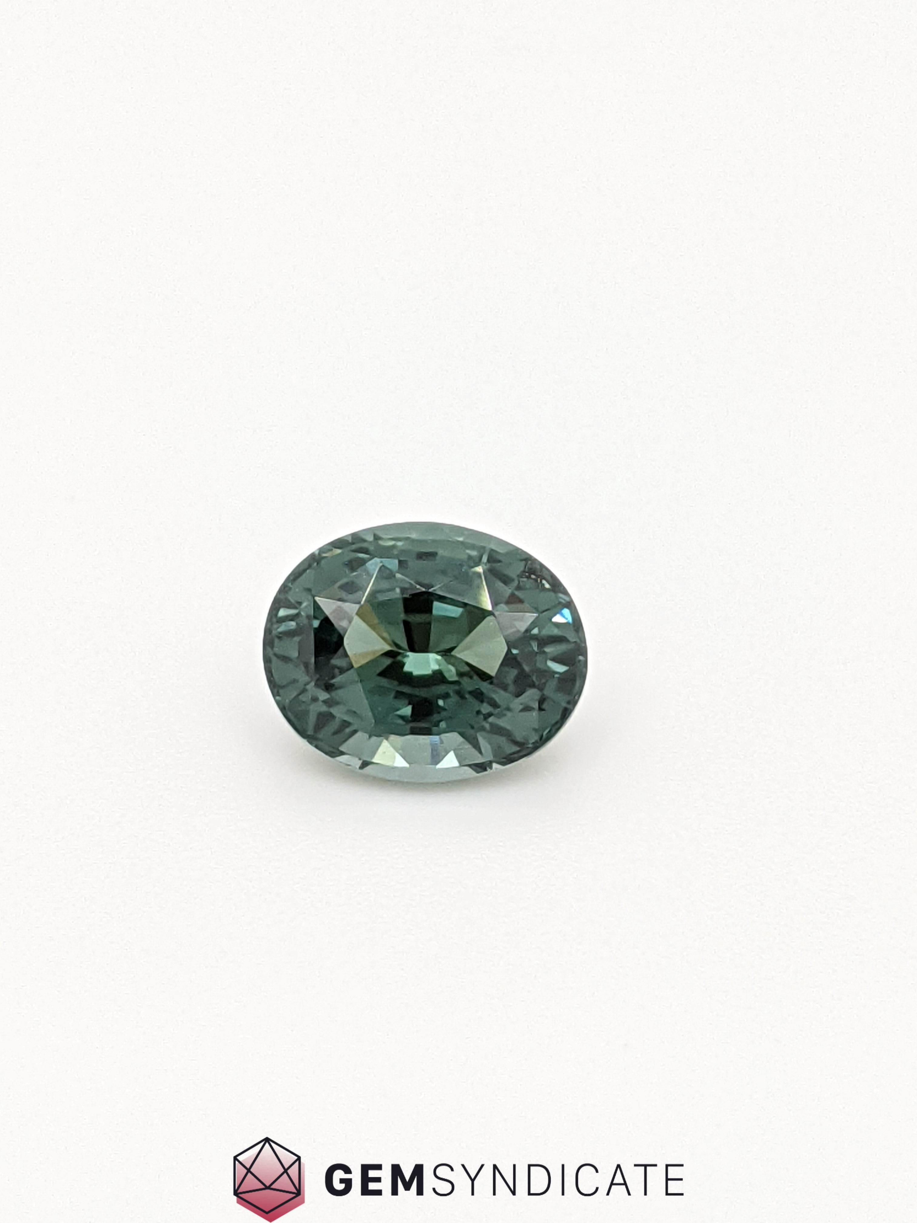 Outstanding Oval Teal Sapphire 1.51ct