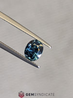 Load image into Gallery viewer, Charismatic Oval Teal Sapphire 1.76ct
