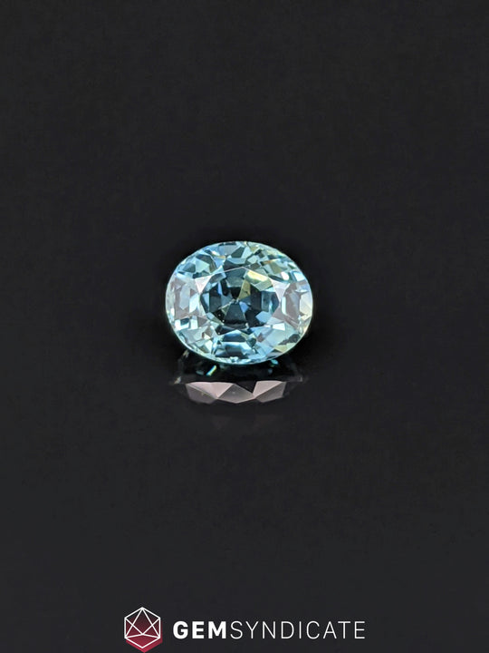 Remarkable Oval Teal Sapphire 1.32ct