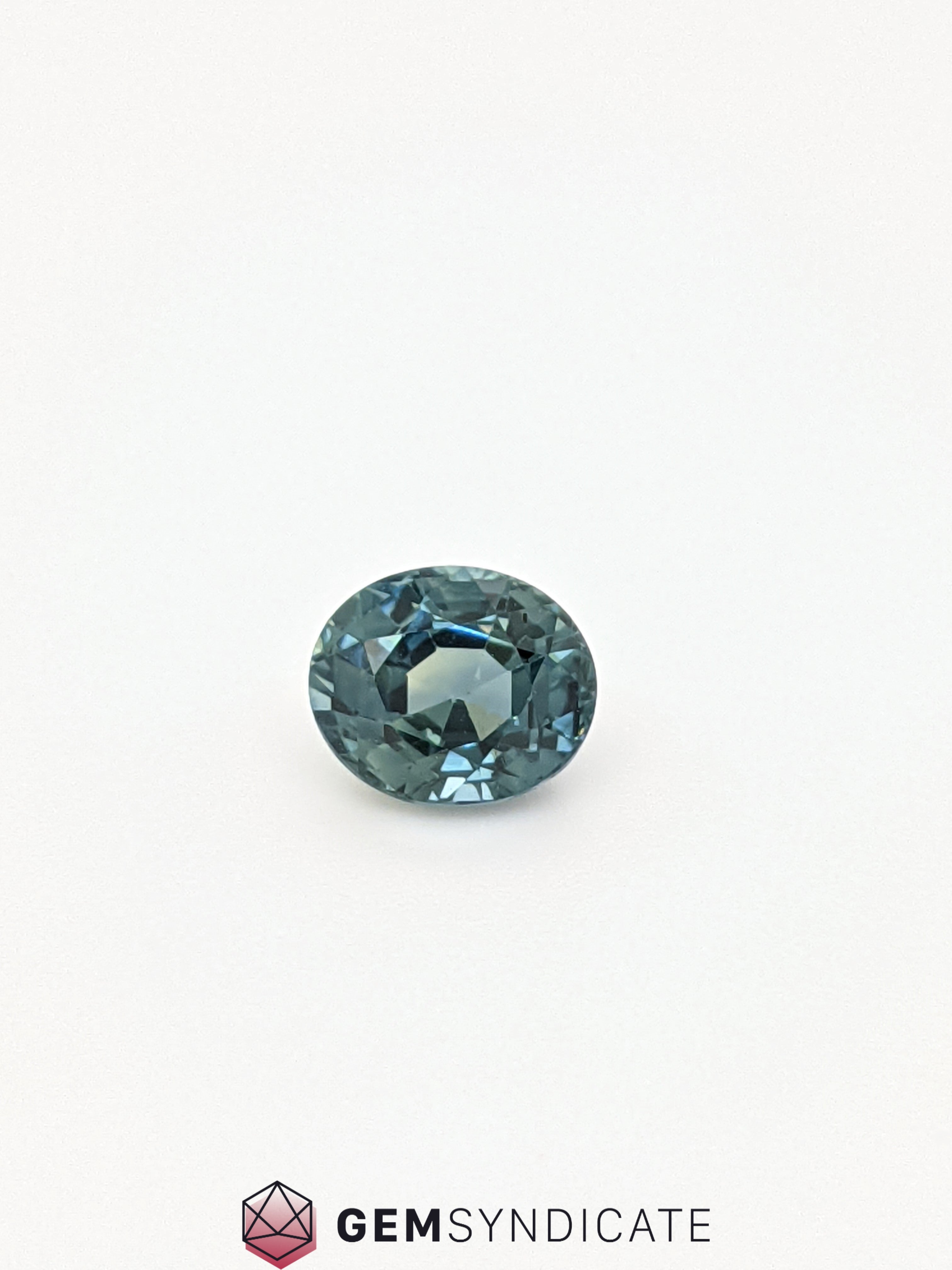 Remarkable Oval Teal Sapphire 1.32ct