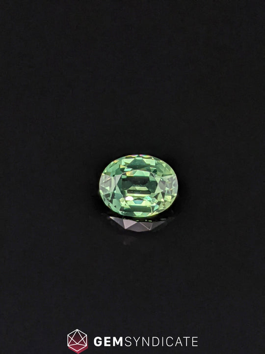 Glorious Oval Teal Sapphire 1.35ct