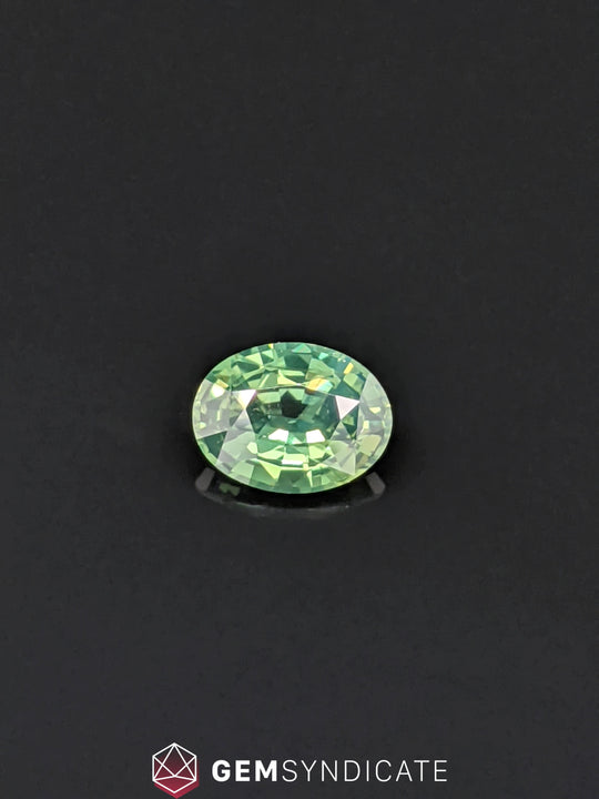 Radiant Oval Teal Sapphire 1.56ct