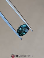 Load image into Gallery viewer, Captivating Oval Teal Sapphire 2.11ct
