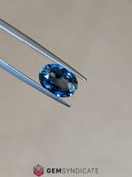 Load image into Gallery viewer, Commanding Oval Teal Sapphire 3.02ct
