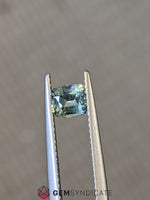 Load image into Gallery viewer, Graceful Cushion Teal Sapphire 0.81ct
