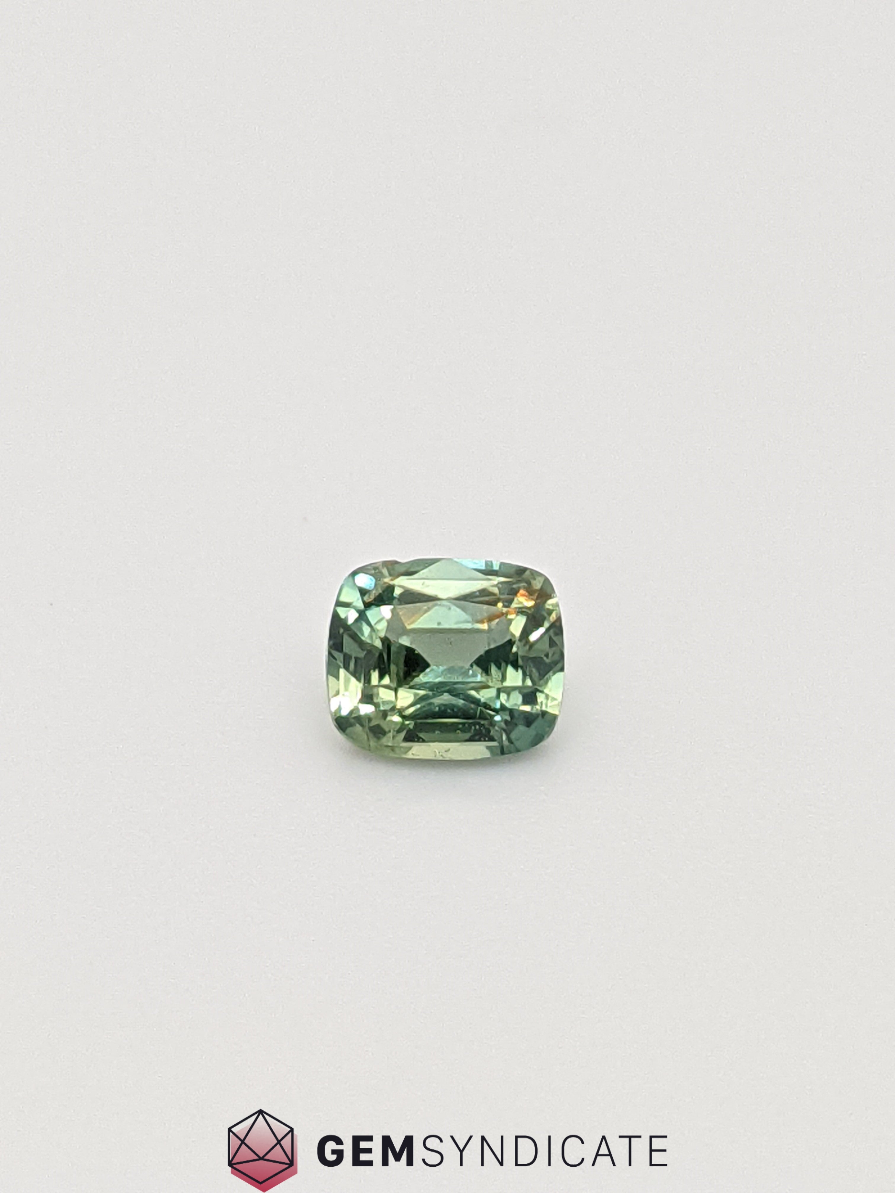 Graceful Cushion Teal Sapphire 0.81ct