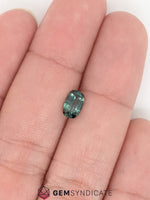 Load image into Gallery viewer, Ravishing Cushion Teal Sapphire 0.94ct
